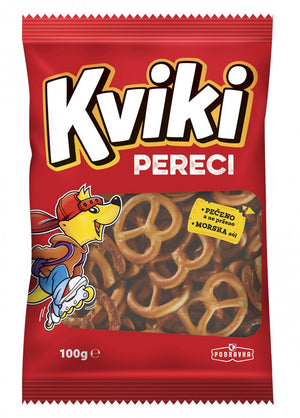 Kviki – Salted Pretzels (Pereci), 100 g