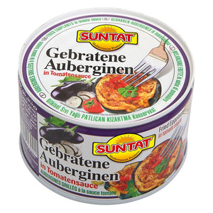 Suntat, fried aubergines 300 g – jar, front