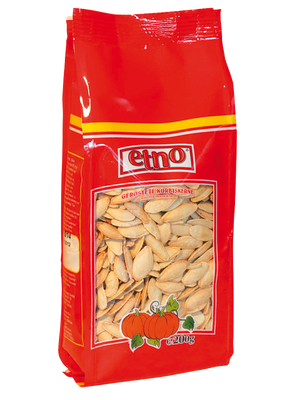 Etno, roasted and salted pumpkin seeds 200 g – pack, front