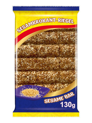 Sojus sesame brittle bars 130 g – pack, front