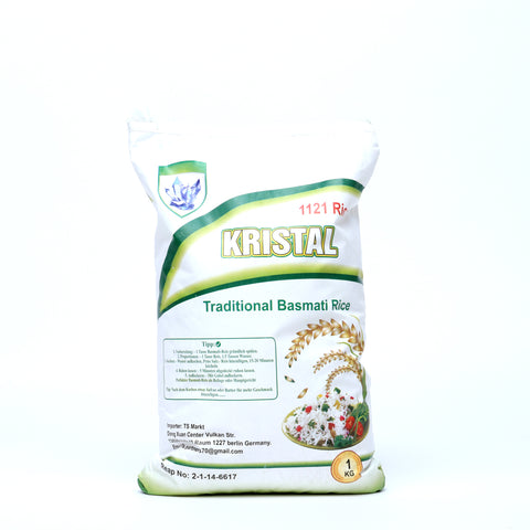 Kristal - Arroz Basmati Tradicional - 1 kg
