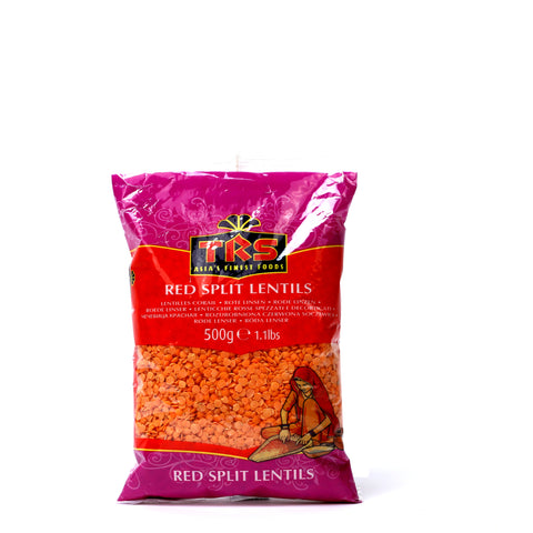 TRS - Lentilhas vermelhas partidas - 500 g