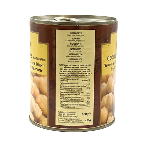 Annam - Gekochte Kichererbsen - 800 g