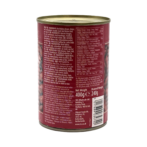 TRS - Gekochte rote Kidneybohnen in Wasser - 240 g