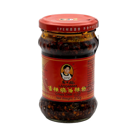 Lao Gan Ma - Chili Crocante em Óleo - 210 g