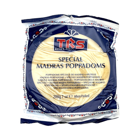 TRS - Special Madras Poppadoms - 200 g