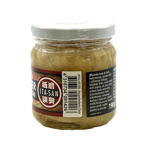 Ita-San - Gengibre para Sushi - 190 g