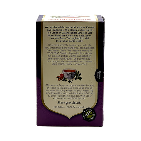 Chá Yogi - Wohlfühltee - 30,6 g