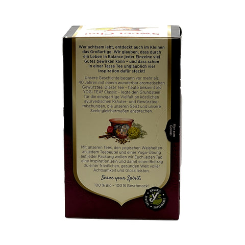 Chá Yogi - Chai Doce - 34 g