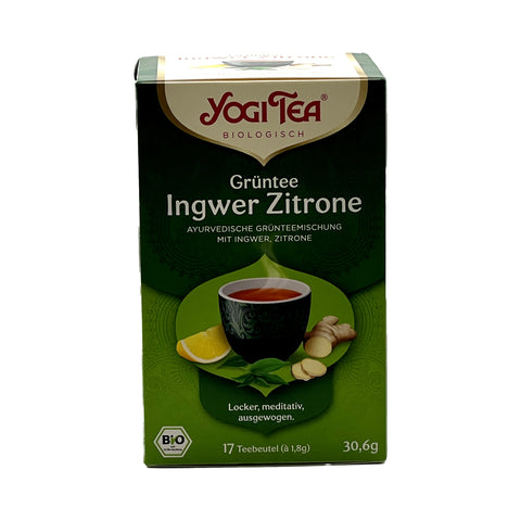 Yogi Tea - Grüntee Ingwer Zitrone - 30,6 g