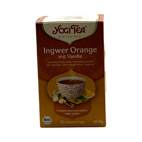 Yogi Tea - Ingwer Orange mit Vanille - 30,6 g