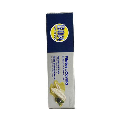 Bom Petisco - Mackerel Fillets in Extra Virgin Olive Oil - 78 g