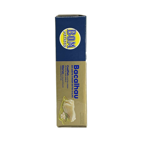 Bom Petisco - Codfish in Extra Virgin Olive Oil and Garlic - 80 g