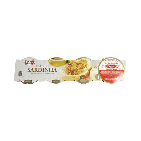 Fides - Sardine pâté - 4x22 g