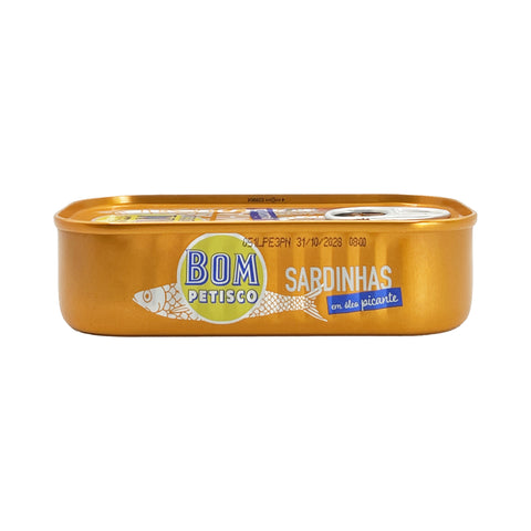 Bom Petisco - Scharfe Sardinen in Öl - 84 g