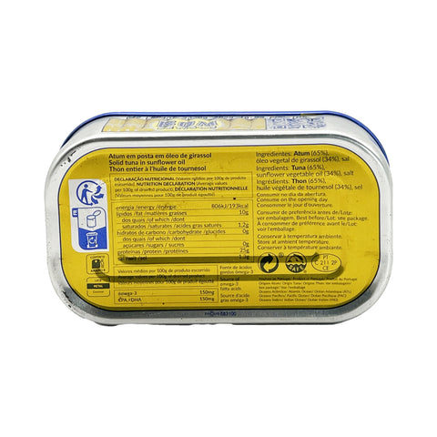 Bom Petisco - Atum em óleo vegetal em postas - 78 g