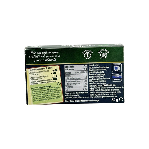 Knorr - Fish Broth with Extra Virgin Olive Oil - 80 g