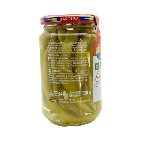 El Faro - Pickled green peppers - 340 g