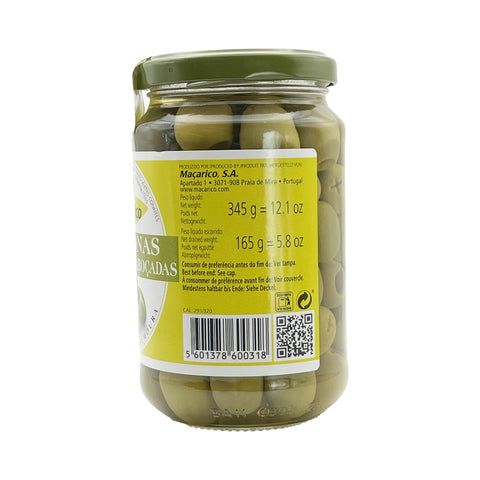 Macarico - Pitted Green Olives - 345 g