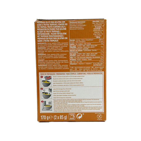 Micau - Tropical Fruit Flavored Gelatin - 170 g