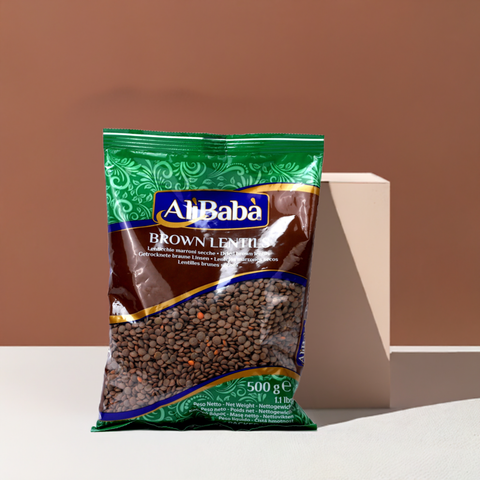 AliBaba - Lentilhas Marrons - 500 g