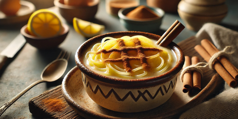 Portuguese Aletria (Sweet Noodle Pudding)