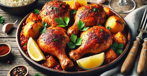 Frango à Portuguesa (Portuguese-Style Garlic and Paprika Chicken)