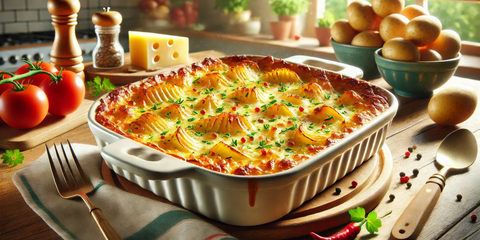 Golden Crispy Kartoffelgratin: A Classic & Creamy German Potato Gratin Recipe!