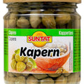 Suntat, Kapern in Salzlake 205 g – Glas, Vorderseite