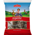 Dovgan Prjaniki, Feingebäck mit Karamellgeschmack 250 g – Packung, Vorderseite