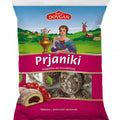 Dovgan Pryaniki, biscuits with cherry filling 400 g – pack, front