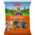 Dovgan Prjaniki, Gebäck mit Aprikosenfüllung 400 g – Packung, Vorderseite