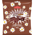 Dovgan Plombir, chocolate toffees 400 g – pack, front