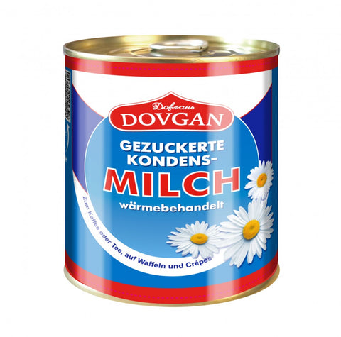 DOVGAN – Leite Condensado Açucarado, 8% de Gordura, 370 g