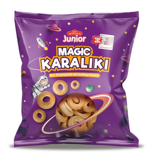 Dovgan Karaliki, Mini-Kringelgebäck 400 g – Packung, Vorderseite