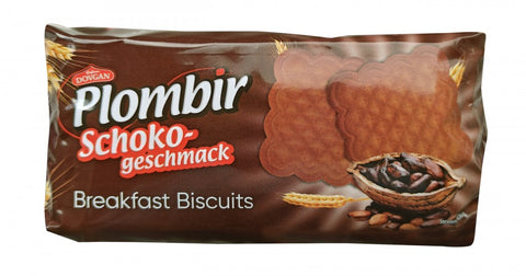 Dovgan Plombir, bolachas de cacau 160 g – embalagem, frente