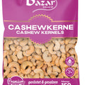 Bazar cashews, roasted & salted 150 g – pack, front