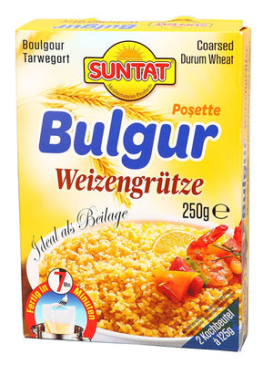 Suntat Weizengrütze im Kochbeutel 250 g – Packung, Vorderseite