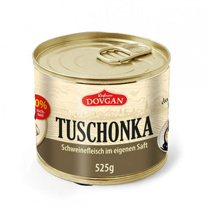 DOVGAN – Schweinefleisch-Konserve (Tuschonka), 525 g