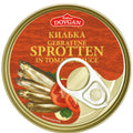 DOVGAN – Sprats in Tomato Sauce (Kilka), 240 g