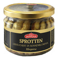 Dovgan Memel Sprotten in Sonnenblumenöl 300 g – Dose, Vorderseite
