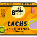 8 Panda Lachs in Teriyakisauce 110 g – Packung, Vorderseite