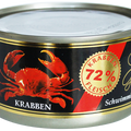 Dovgan swimming crab meat in brine 170 g – can, front
