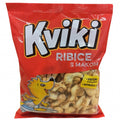 Kviki Ribice, Salzcracker in Fischform 100 g – Packung, Vorderseite