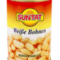 Suntat weiße Bohnen in Salzlake 400 g – Packung, Vorderseite