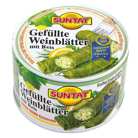 Suntat folhas de videira recheadas 400 g – embalagem, frente