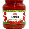 Dovgan Lecho, pimento em tomatada 450 g – frasco, frente