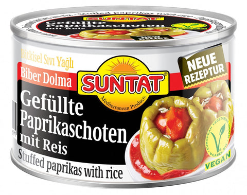 Suntat pimentos recheados 350 g – embalagem, frente