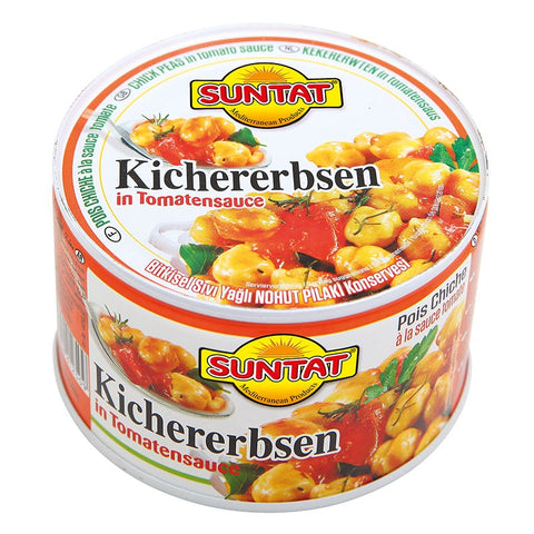 SUNTAT – Chickpeas in Tomato Sauce, 400 g