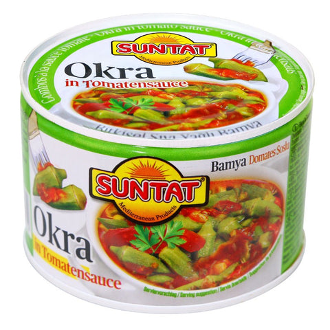 Suntat quiabo com tomate 350 g – embalagem, frente